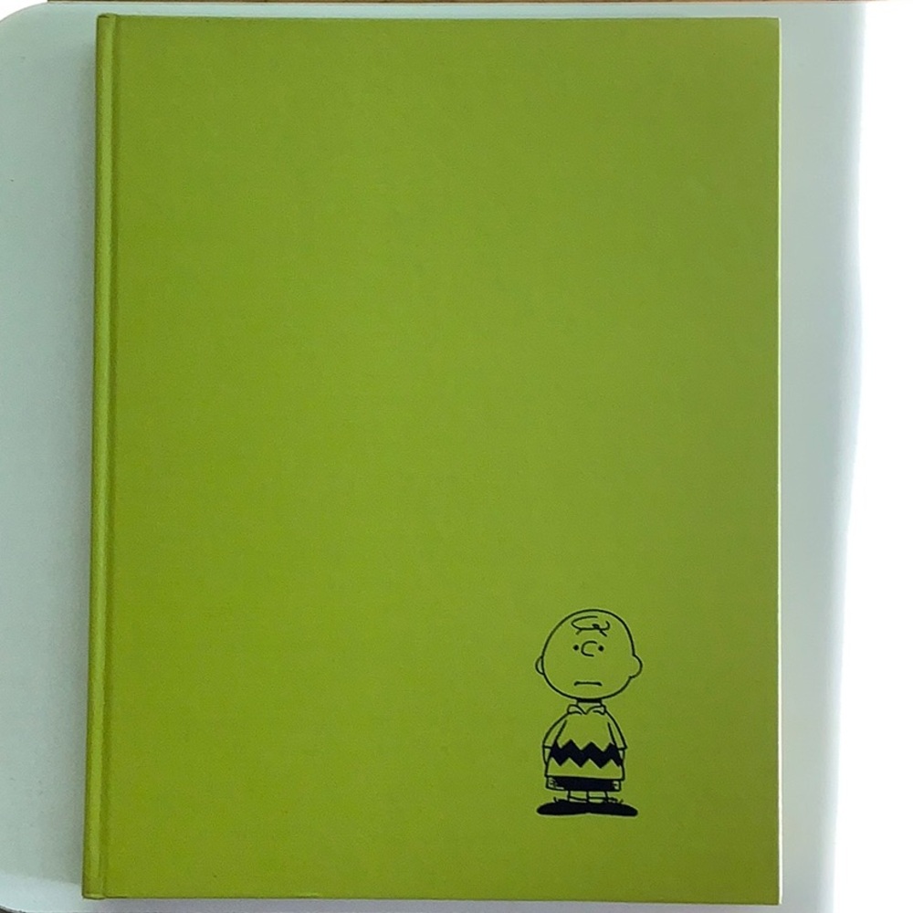 Green Charlie Brown Hardcover Book